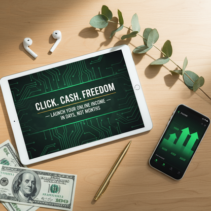Click. Cash. Freedom: Build Online Income in Just 15 Minutes a Day